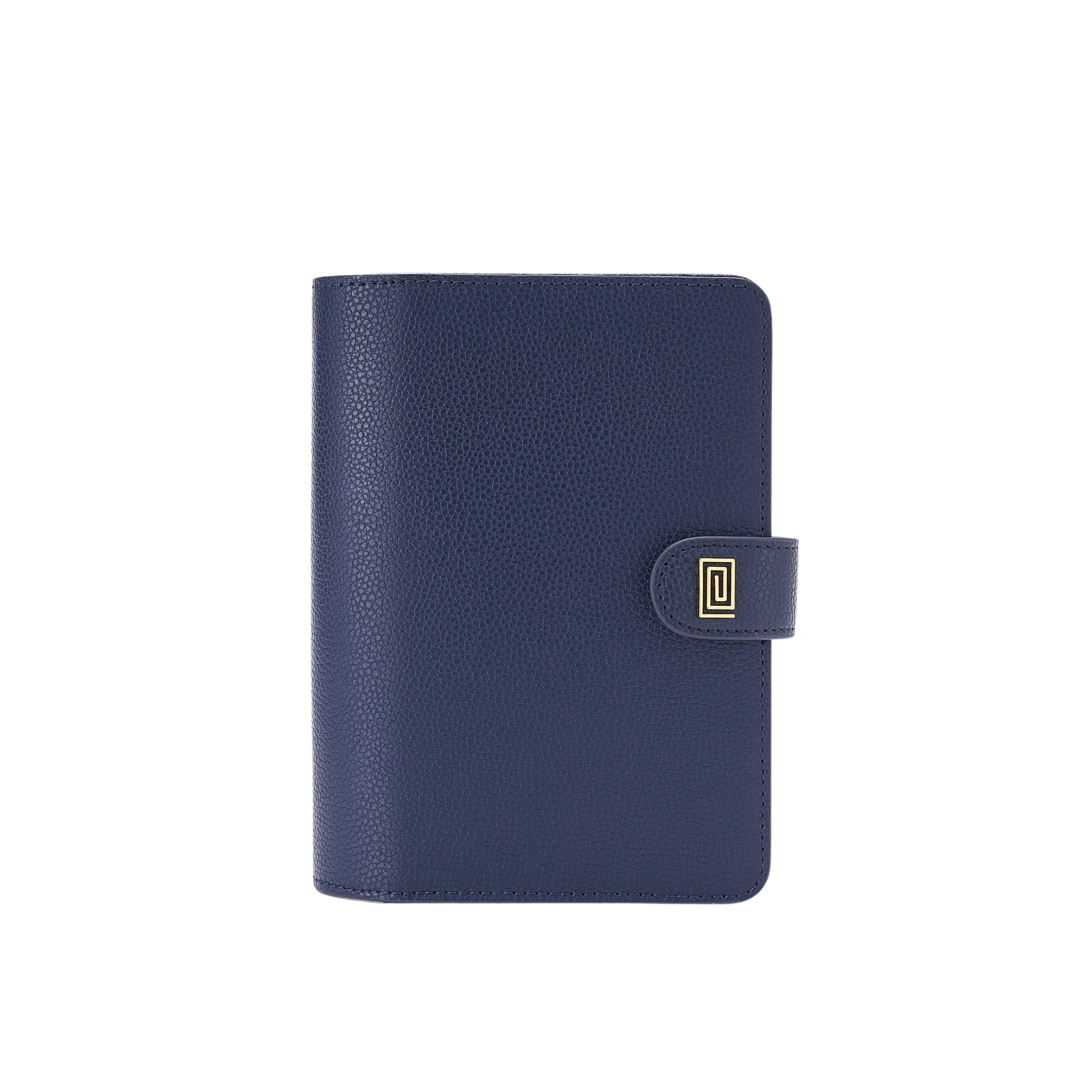 Navy Pro Pebble Mono | OUTLET | SS7. Mono Ringless Agenda | Mini Planner Cover | Final Sale | NOTIQ