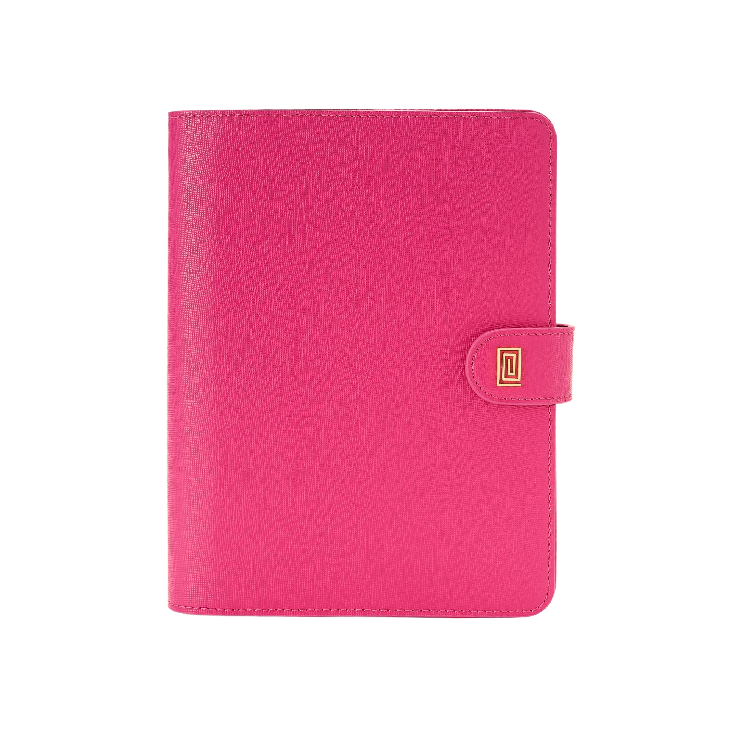 Pink Rose Saffiano Demi A5 Ring | MM3. Demi A5 Ring Agenda | A5 Planner Cover | NOTIQ