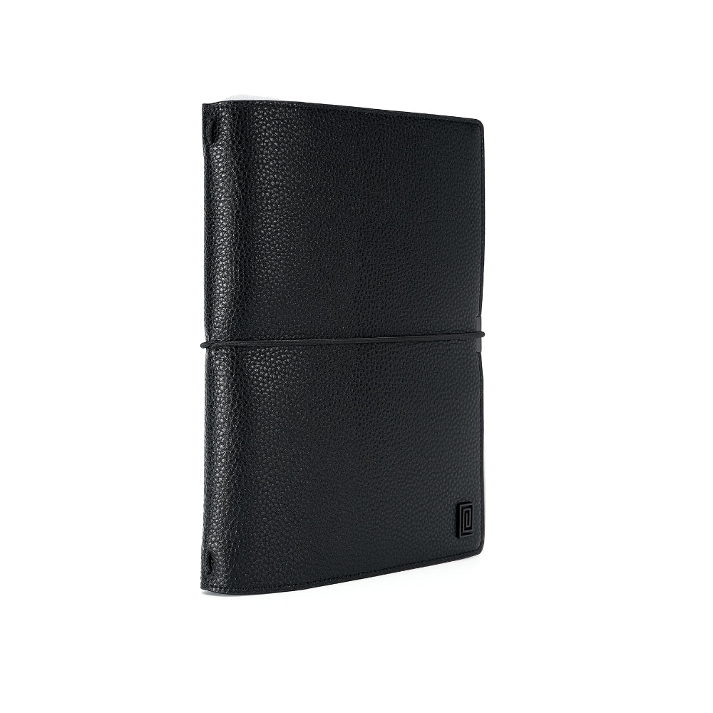 | Demi Ringless Travel Folio | Half-Letter and A5 Travel Notebook Planner Cover | NOTIQ
