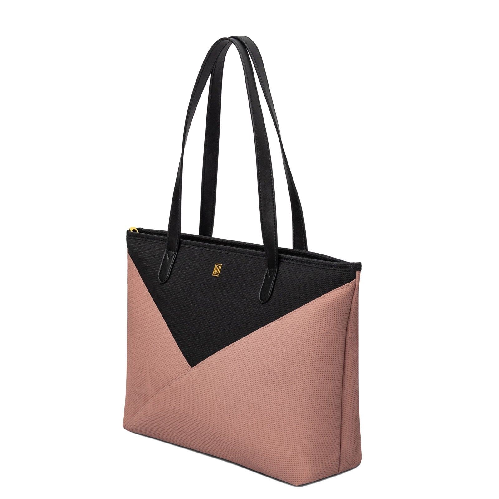 | Duo Tone Structure Zip Tote | Handbag | NOTIQ