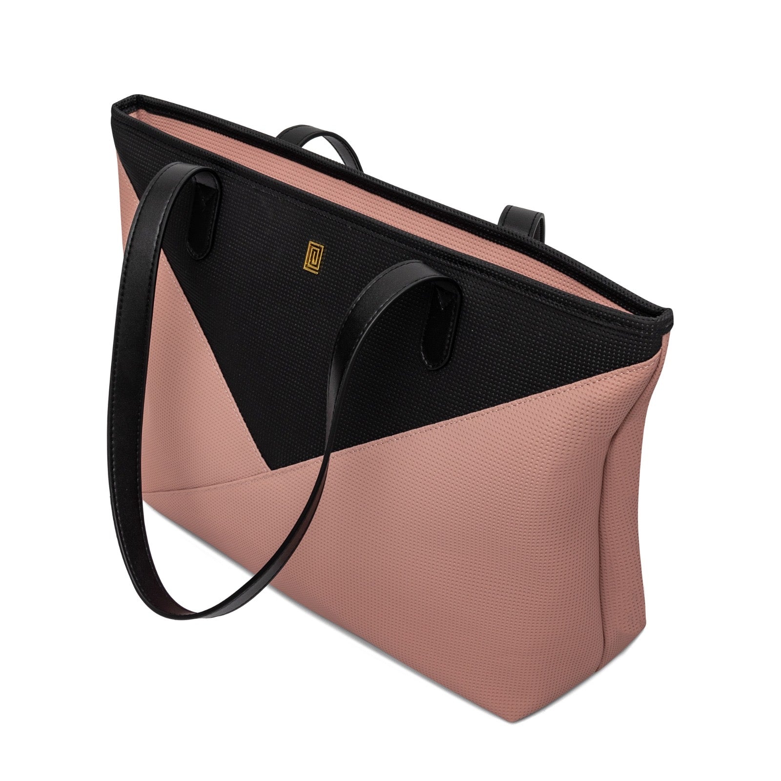 | Duo Tone Structure Zip Tote | Handbag | NOTIQ