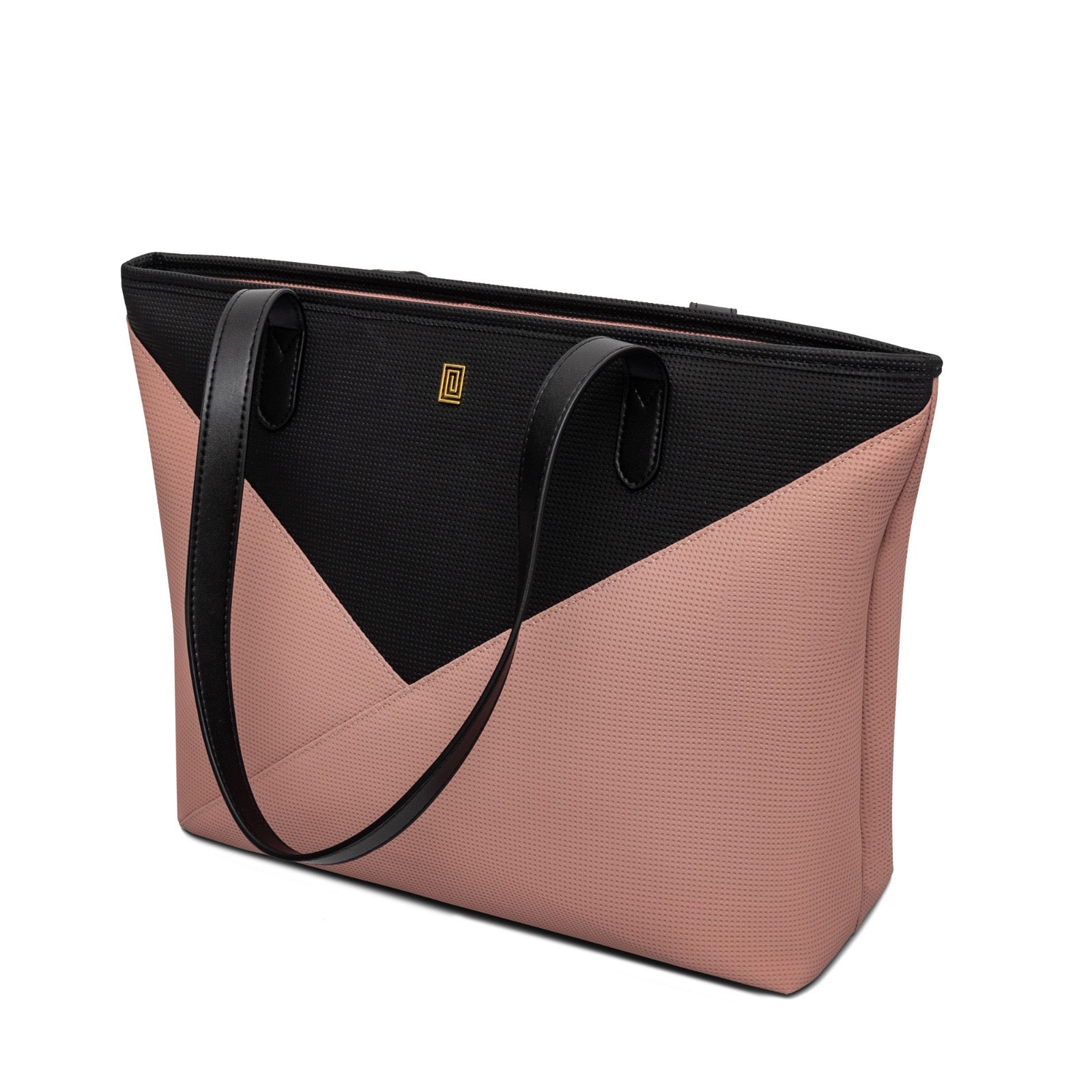 | Duo Tone Structure Zip Tote | Handbag | NOTIQ