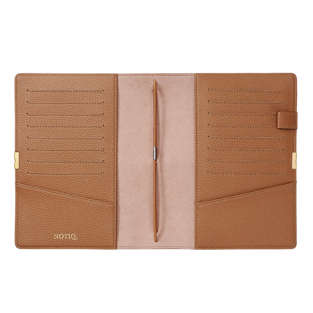 | Mono Ringless Travel Folio | Mini and B6 Travel Notebook Planner Cover | NOTIQ