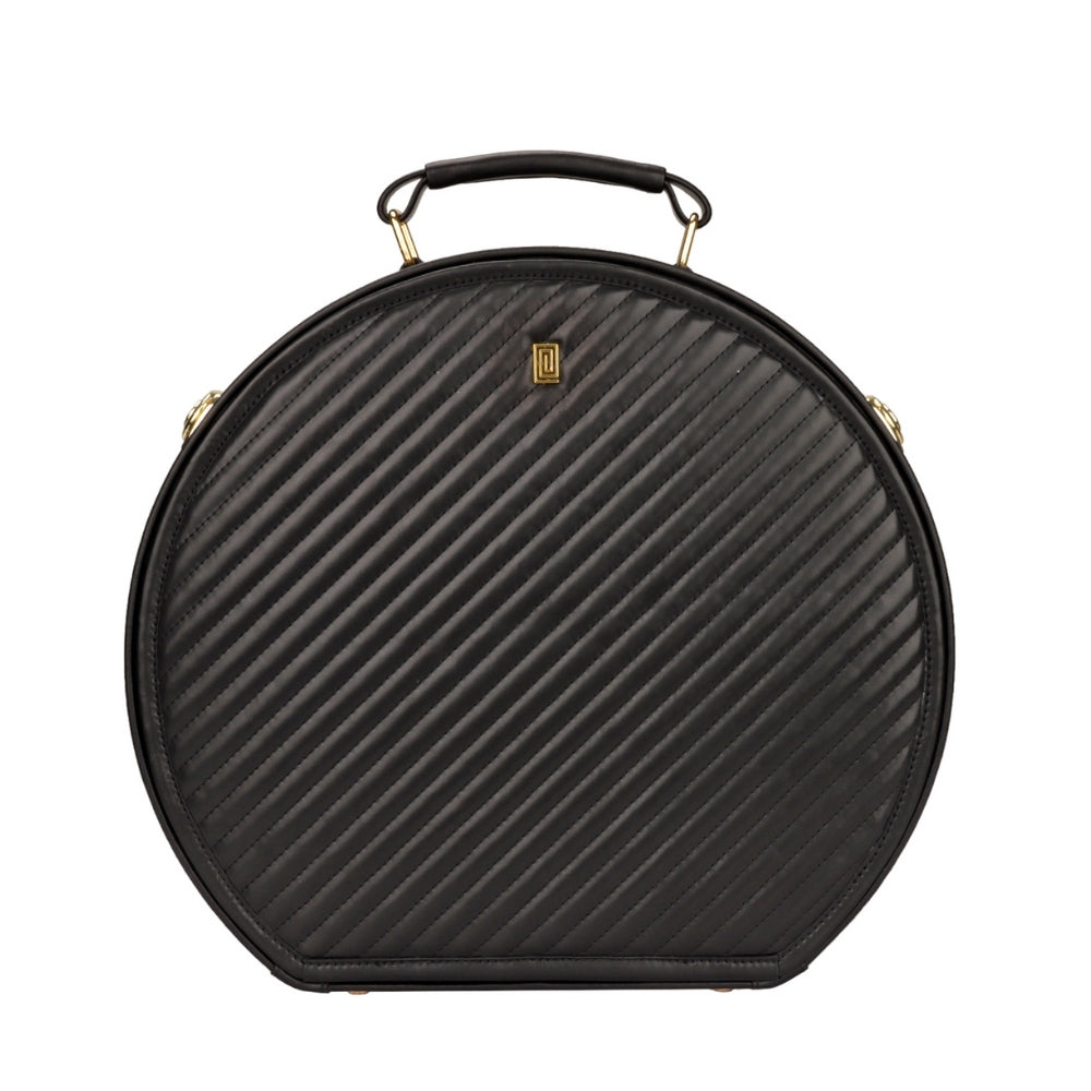 | EQUIP Carry-On Quilted Hat Box | Vintage Style Luggage | NOTIQ