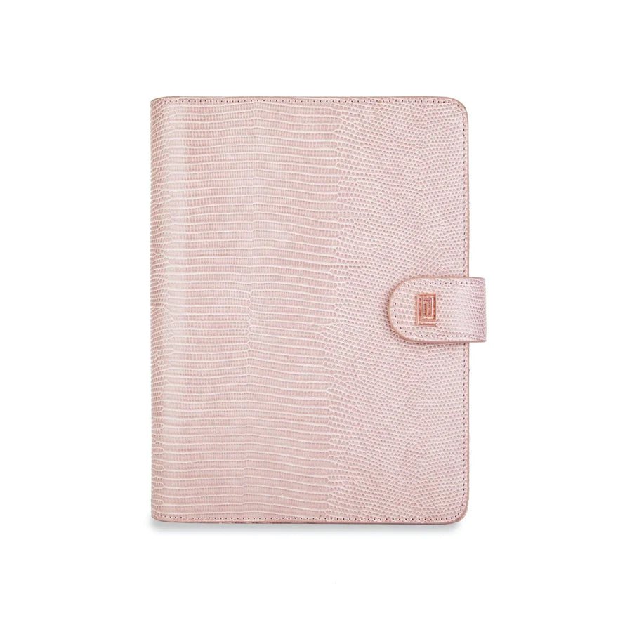 Dusty Rose Lizard Demi A5 Ring | MM3. Demi A5 Ring Agenda | A5 Planner Cover | NOTIQ