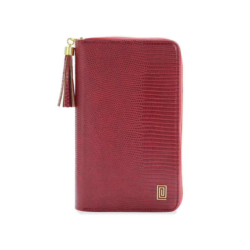 Rouge Lizard Slim Compact | OUTLET | Slim Zip Wallet | Final Sale | NOTIQ