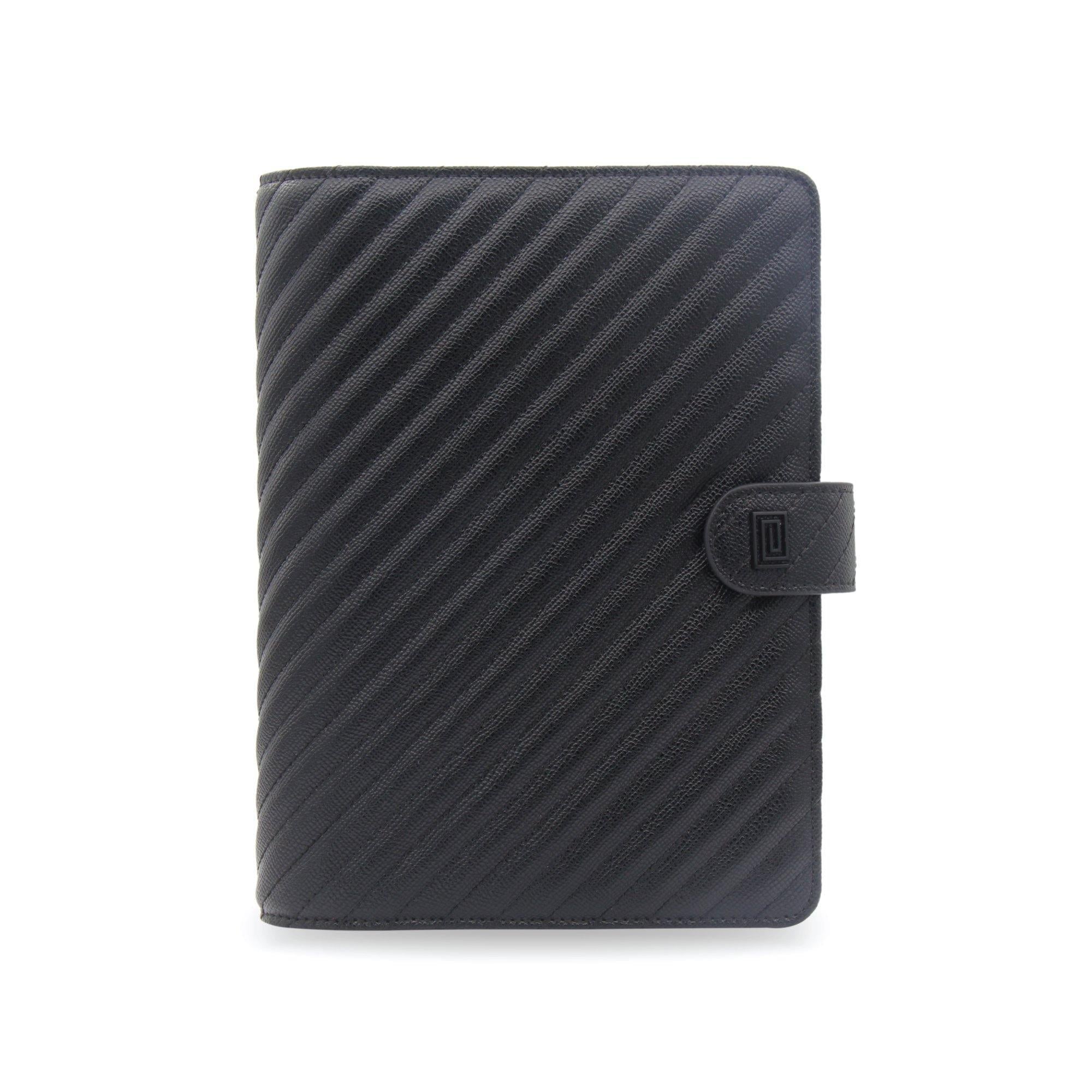 MASQ Noir Demi | MM4. Demi Ringless Agenda | Half Letter Planner Cover | NOTIQ