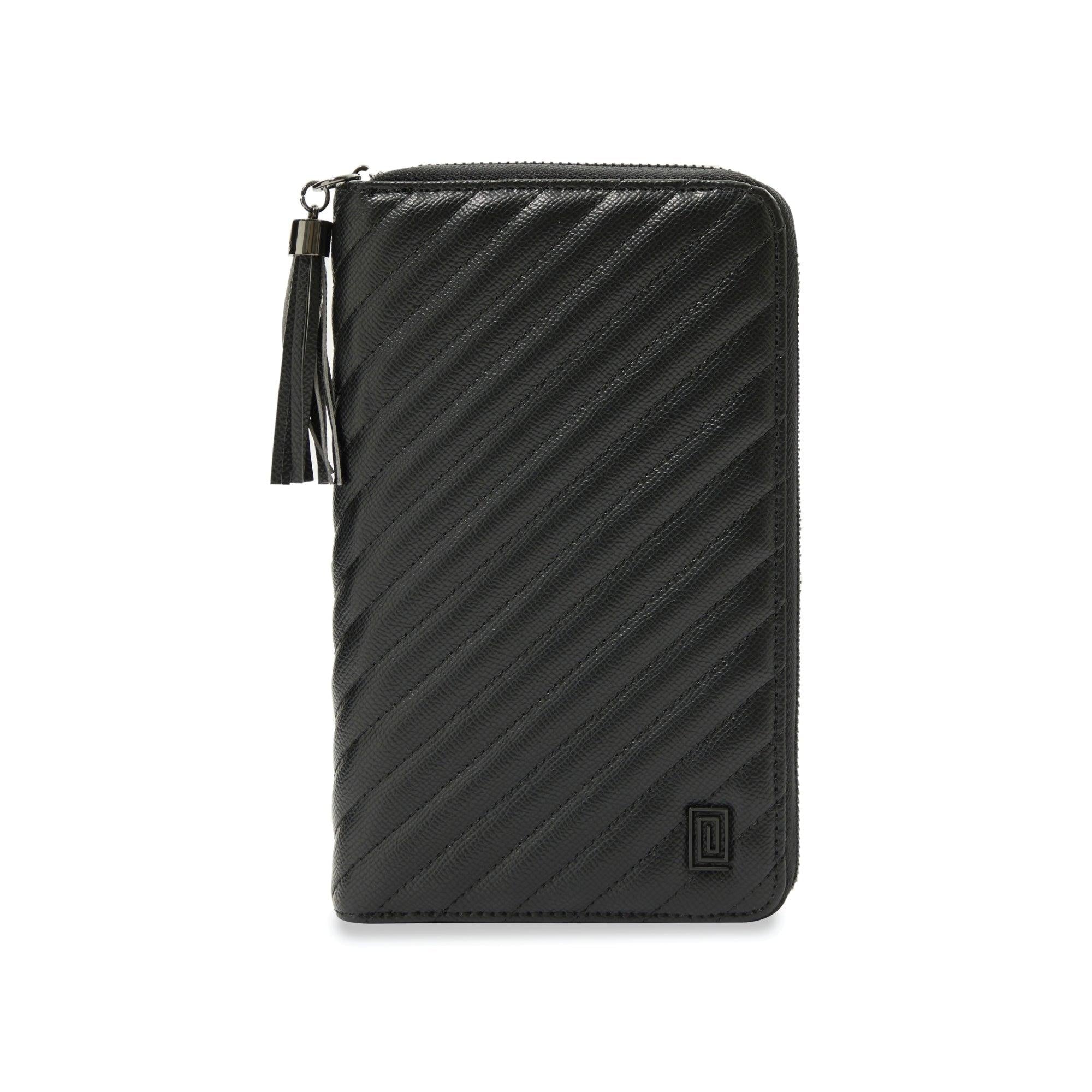 MASQ Noir Slim Compact | Slim Zip Wallet | NOTIQ