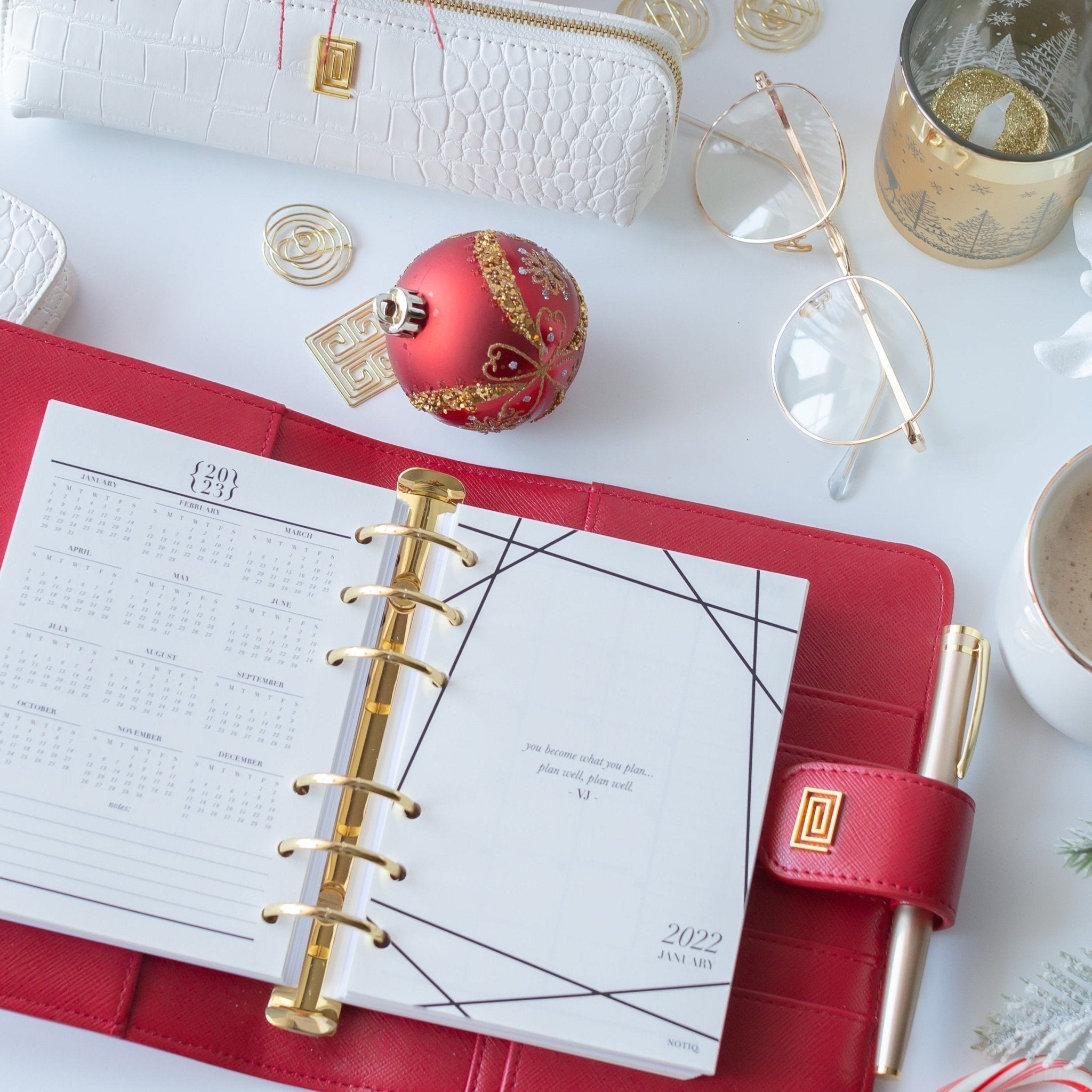 | MM3. Demi A5 Ring Agenda | A5 Planner Cover | NOTIQ