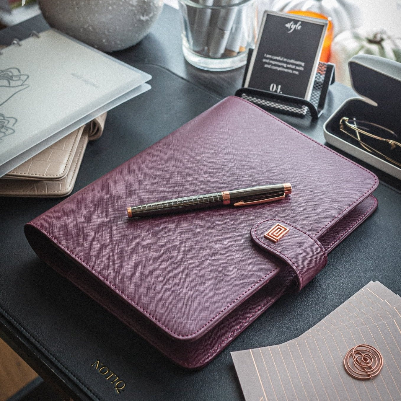 | MM3. Demi A5 Ring Agenda | A5 Planner Cover | NOTIQ
