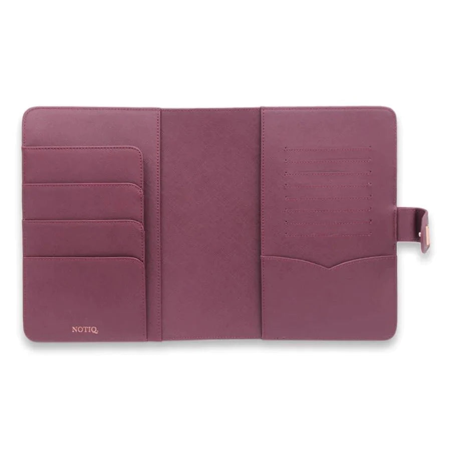 | MM4. Demi Ringless Agenda | Half Letter Planner Cover | NOTIQ
