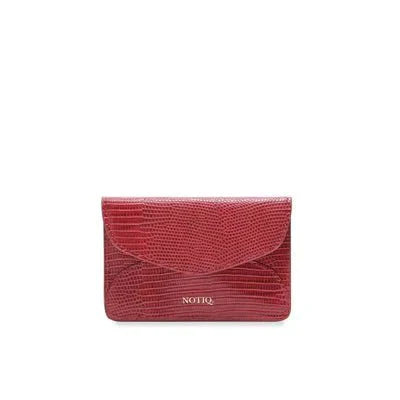 Rouge Lizard | OUTLET | Card Key Case | Card Case | Final Sale | NOTIQ
