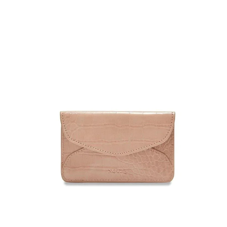Rose Nude Croco | OUTLET | Card Key Case | Card Case | Final Sale | NOTIQ