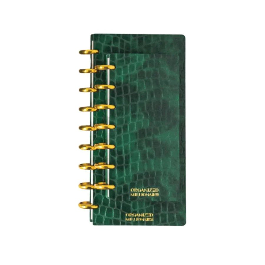 Green Cloud Croco | Budget Book Cash Envelopes Finance Kit | NOTIQ