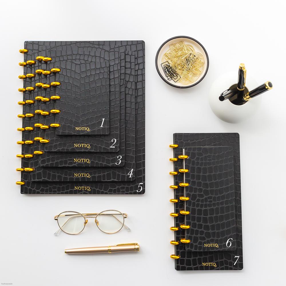 Black Croco | Executive Dated Monthly Planner | NOTIQ