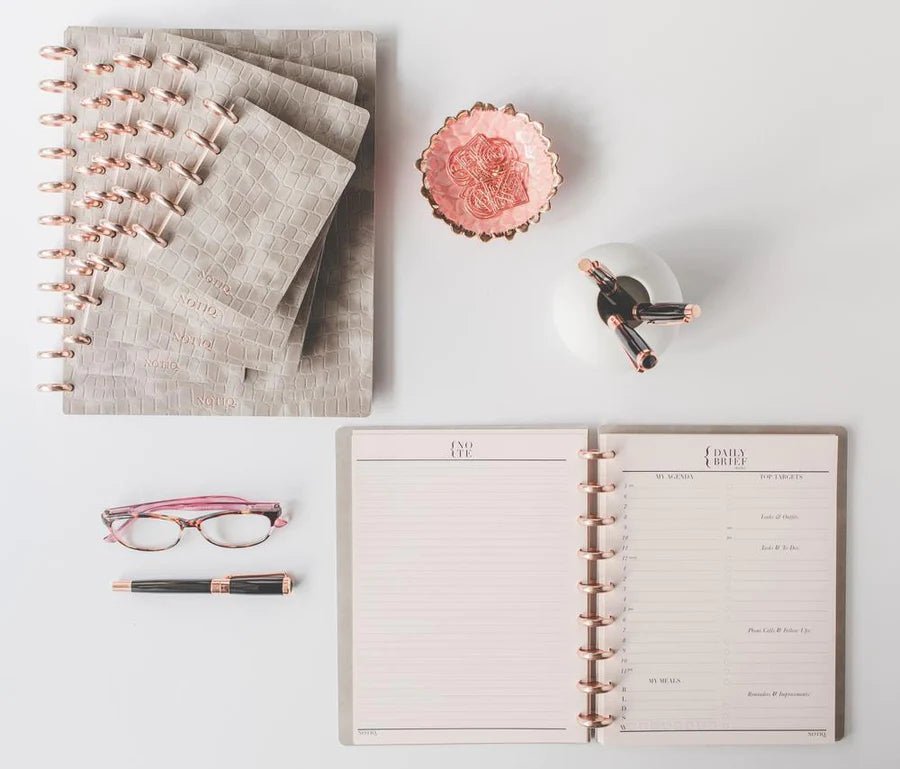 | Executive Daily Planner | Discbound Daily Brief Planbook | NOTIQ