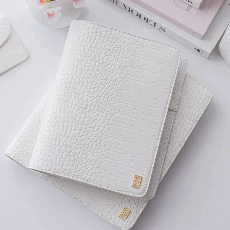 | OUTLET | MM6. Demi Desk Folio Ringless Agenda | Half Letter Planner Cover | Final Sale | NOTIQ