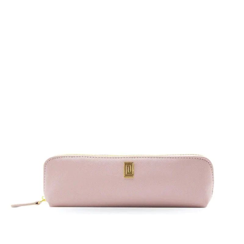 Gold on Rosebud Saffiano Extended - Fits Tombow Pens | OUTLET | Pencil Case | Pen Case | Final Sale | NOTIQ