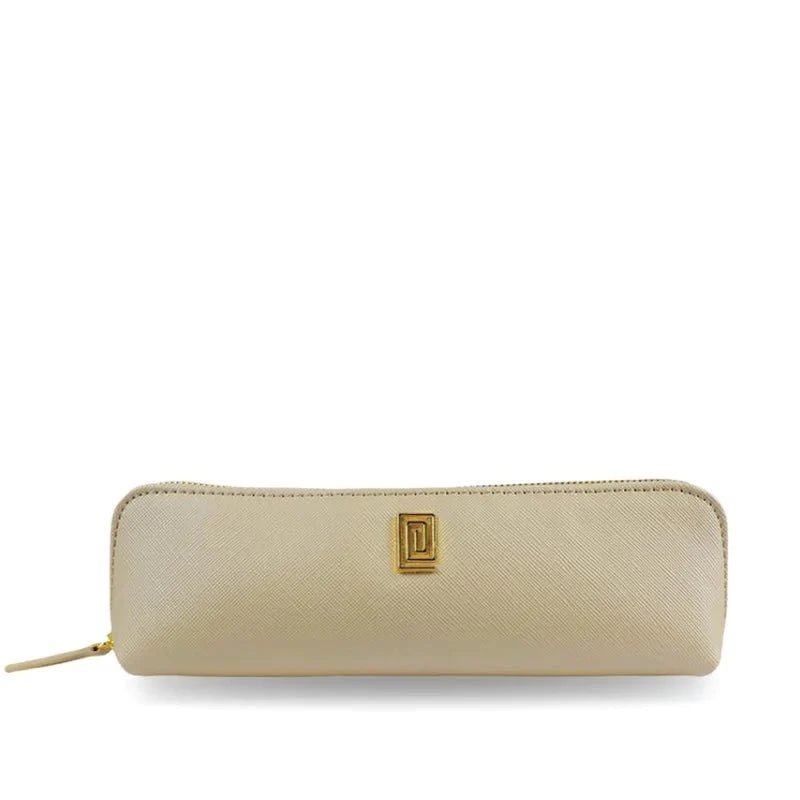 Bisque Saffiano Extended - Fits Tombow Pens | OUTLET | Pencil Case | Pen Case | Final Sale | NOTIQ