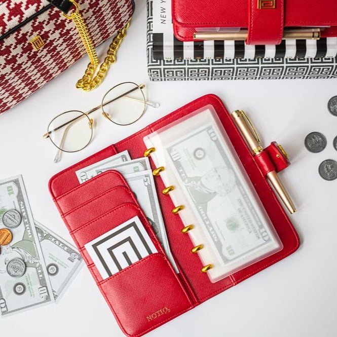 | OUTLET | SL5. Slim Compact Wallet Ringless Agenda | Wallet Planner Cover | Final Sale | NOTIQ