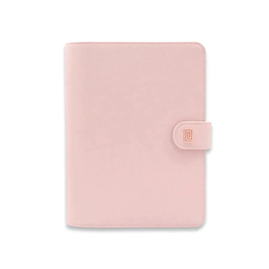 Rose Gold on Rosebud Saffiano Mono | OUTLET | SS7. Mono Ringless Agenda | Mini Planner Cover | Final Sale | NOTIQ