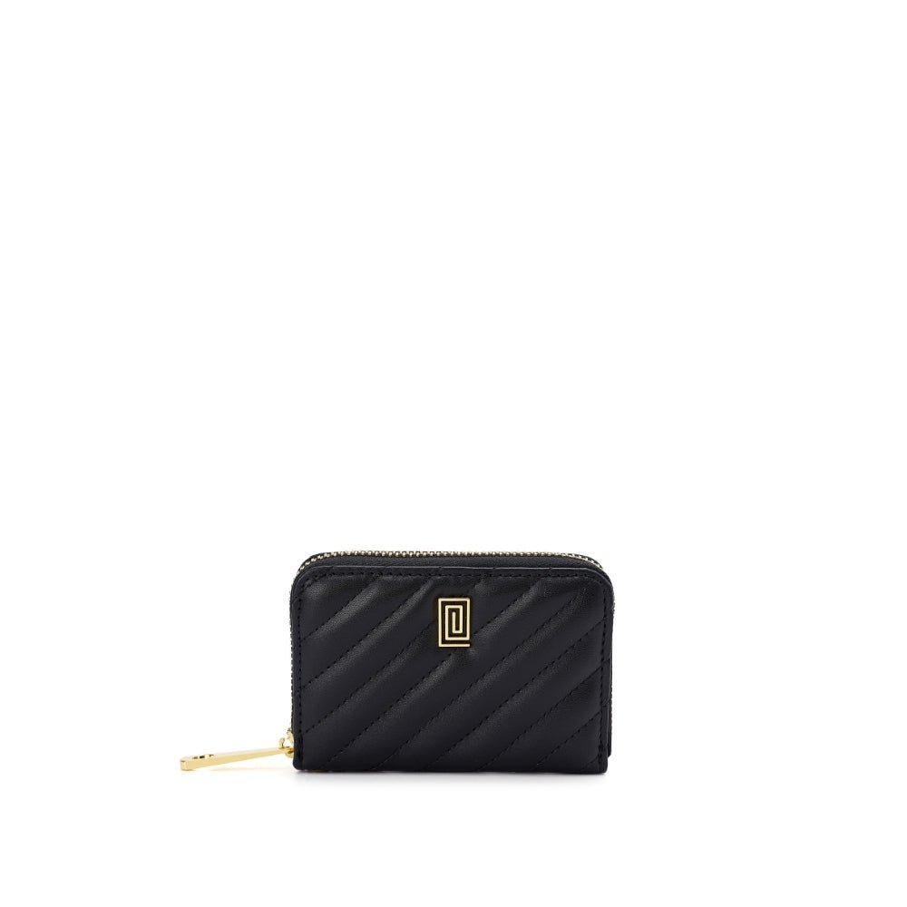 Black Lisse | EQUIP Jet Set Zip Card Holder | NOTIQ