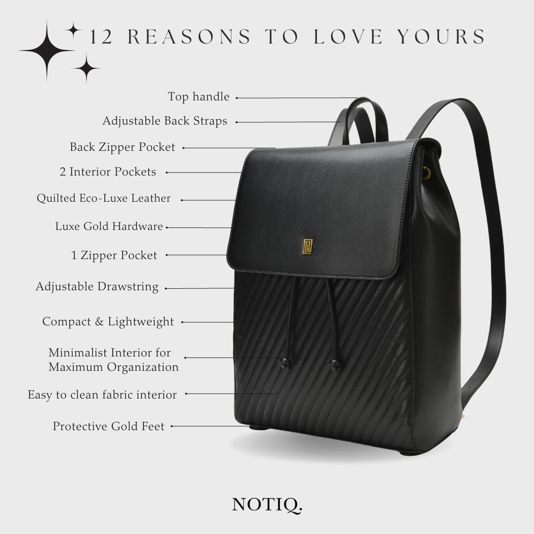 | EQUIP Quilted Executive Backpack | NOTIQ