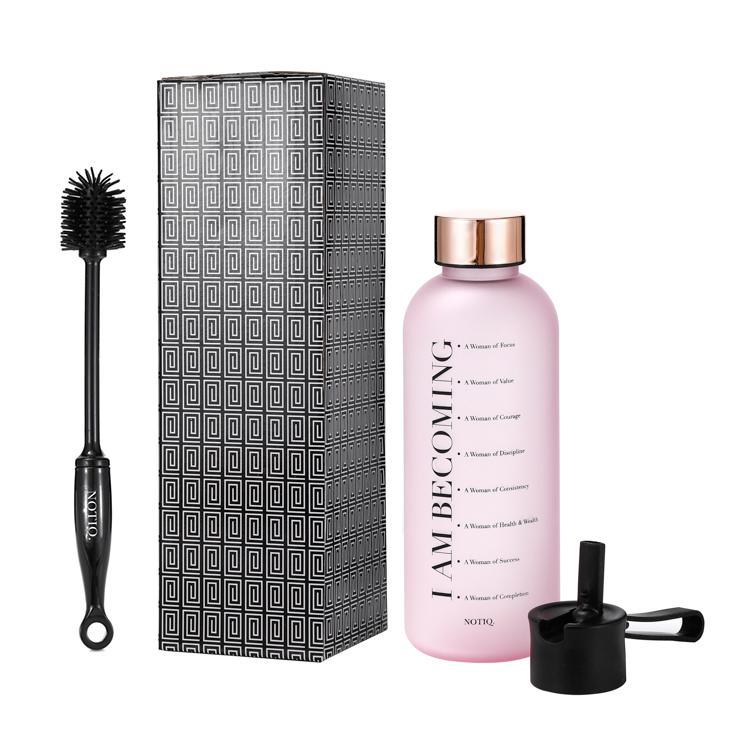 | I Am Becoming Affirmation Tracking Water Bottle Kit | NOTIQ