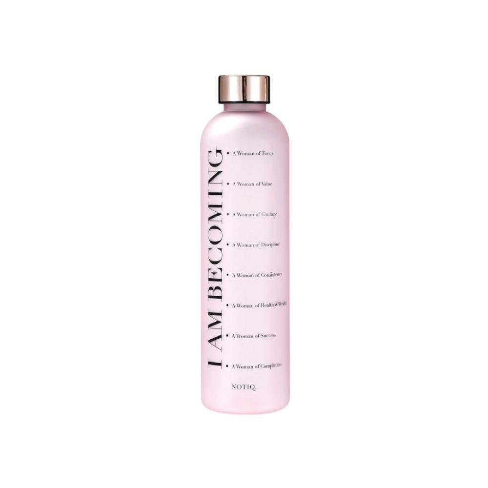 Mauve Blush Maxi - 1000 ml 34 oz | OUTLET | I Am Becoming Affirmation Tracking Water Bottle Kit | Final Sale | NOTIQ