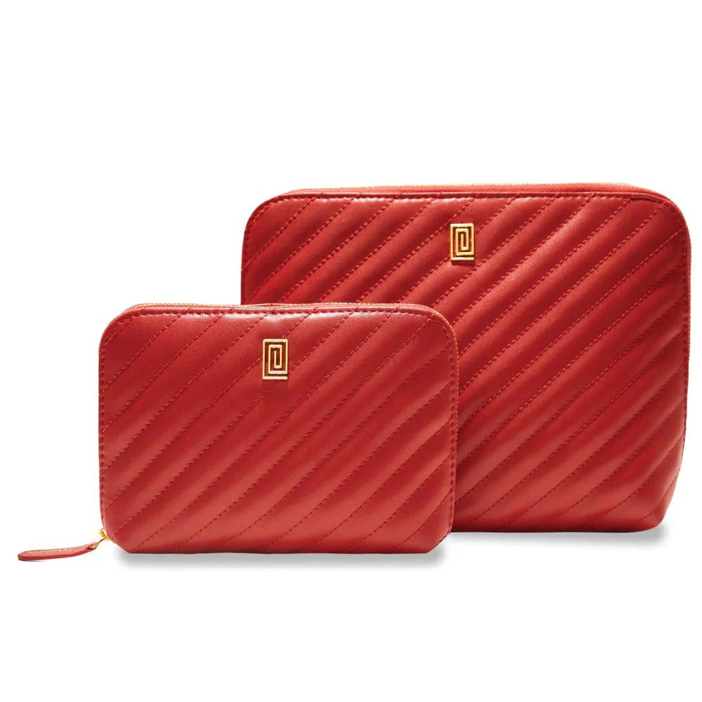 Scarlet Lisse | OUTLET | Quilted Luxe Vanity Pouch | Make-Up Pouch | Final Sale | NOTIQ