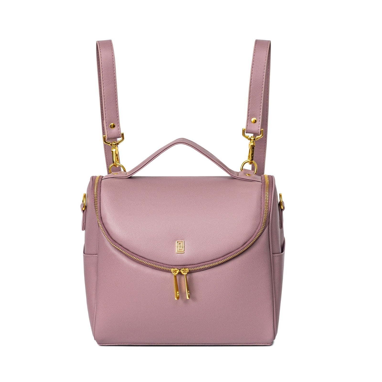 Mauve Pebble | Midi Lunch SAQ Backpack Lunch Bag | NOTIQ