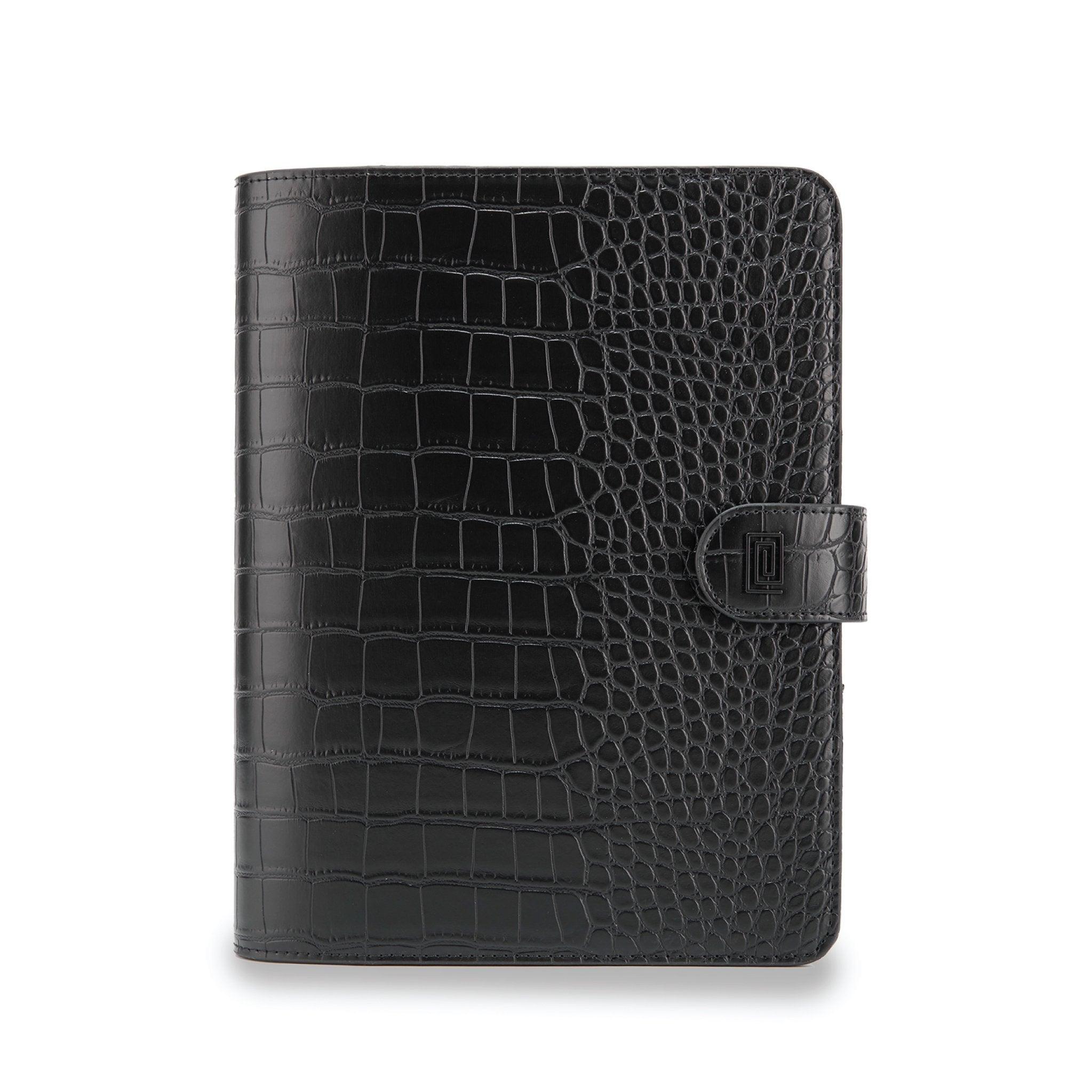 MASQ Croco NOMI | MM1. Nomi Ringless Agenda | A5 Notebook Planner Cover | NOTIQ