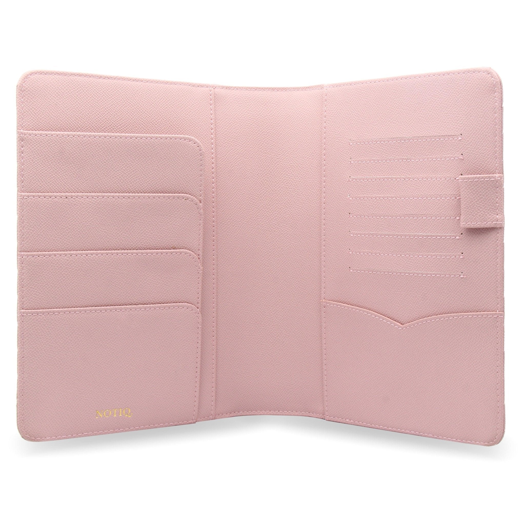 | MM2. Nomi Desk Folio Ringless Agenda | A5 Notebook or Half Letter Planner Cover | NOTIQ