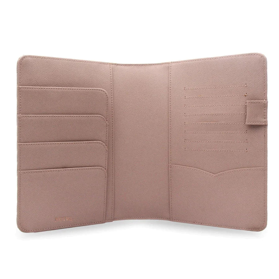 | MM2. Nomi Desk Folio Ringless Agenda | A5 Notebook or Half Letter Planner Cover | NOTIQ