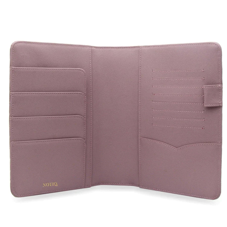 | MM2. Nomi Desk Folio Ringless Agenda | A5 Notebook or Half Letter Planner Cover | NOTIQ