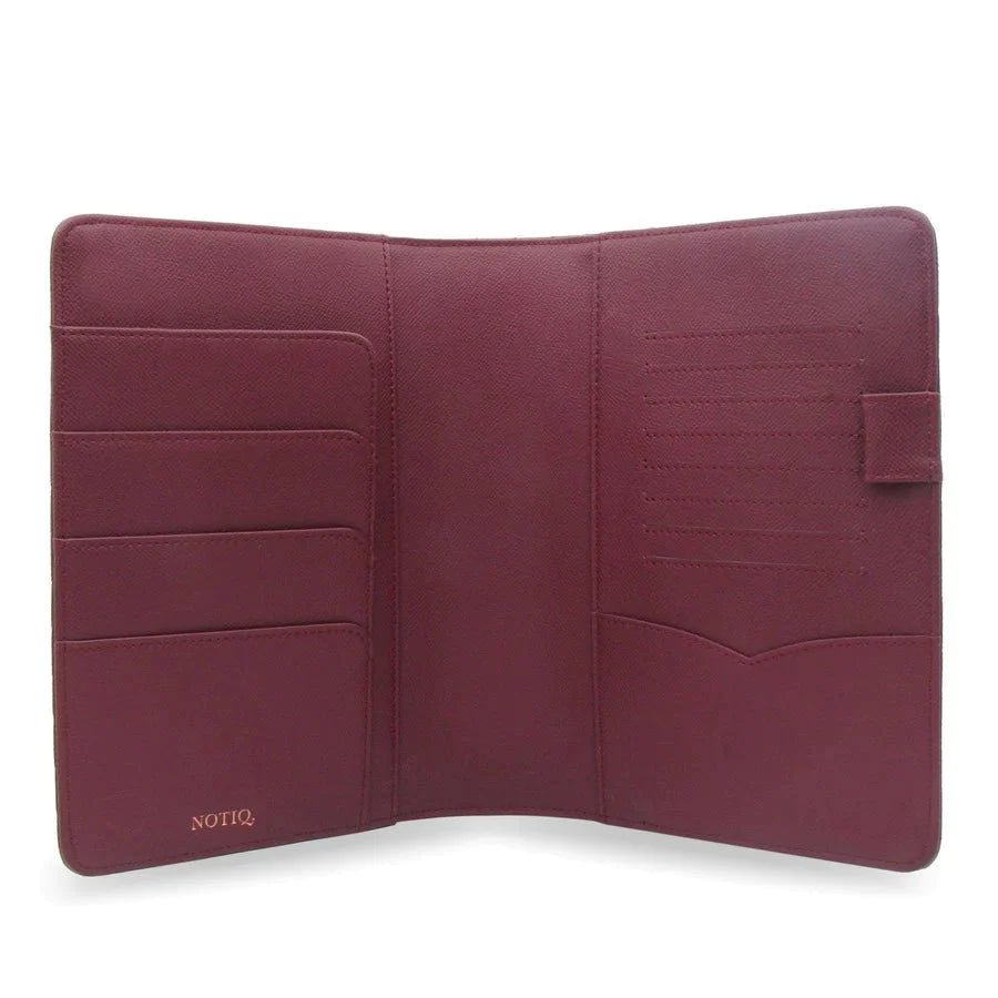 | MM2. Nomi Desk Folio Ringless Agenda | A5 Notebook or Half Letter Planner Cover | NOTIQ