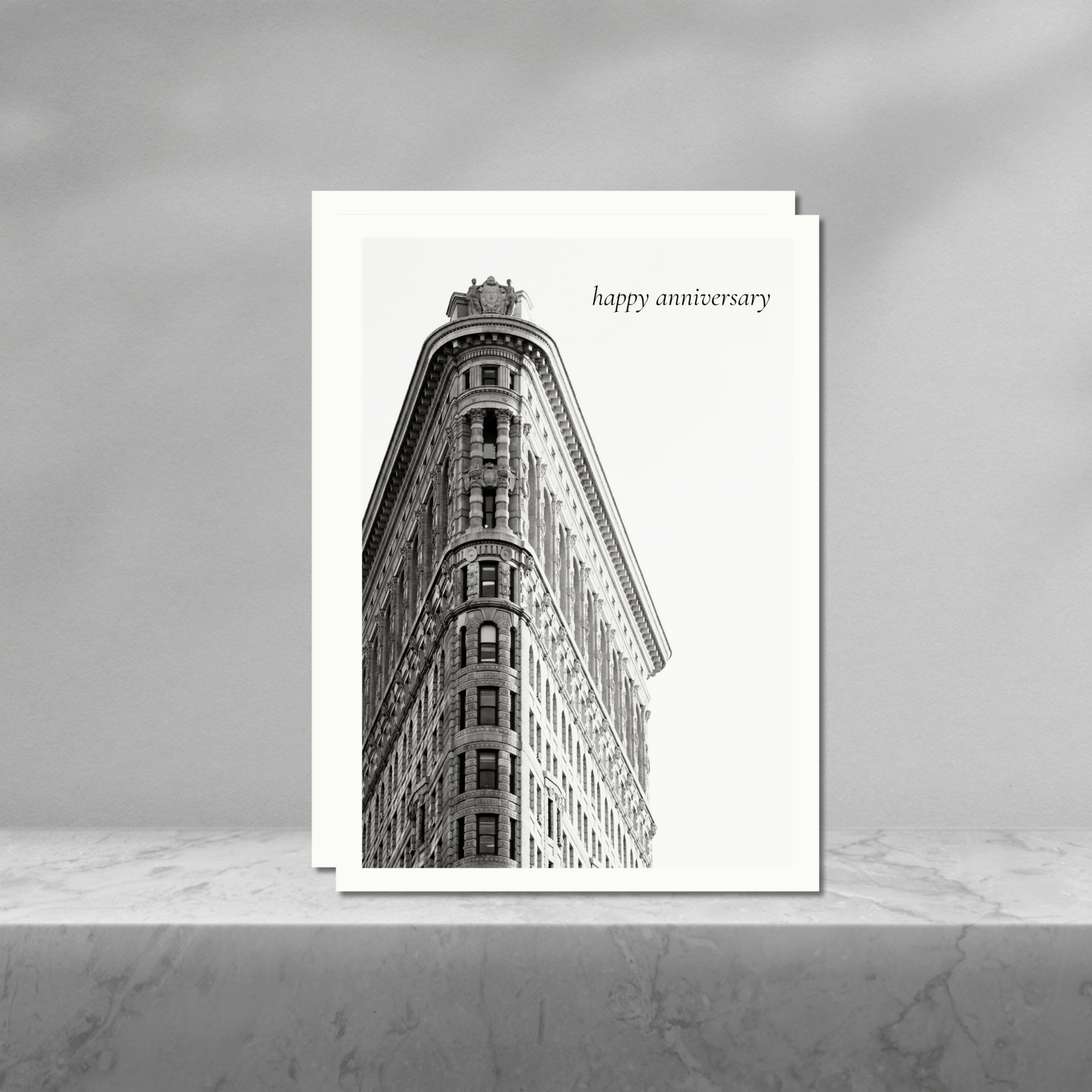 happy anniversary - Set of 2 | Mono Travel Greeting Cards | NOTIQ