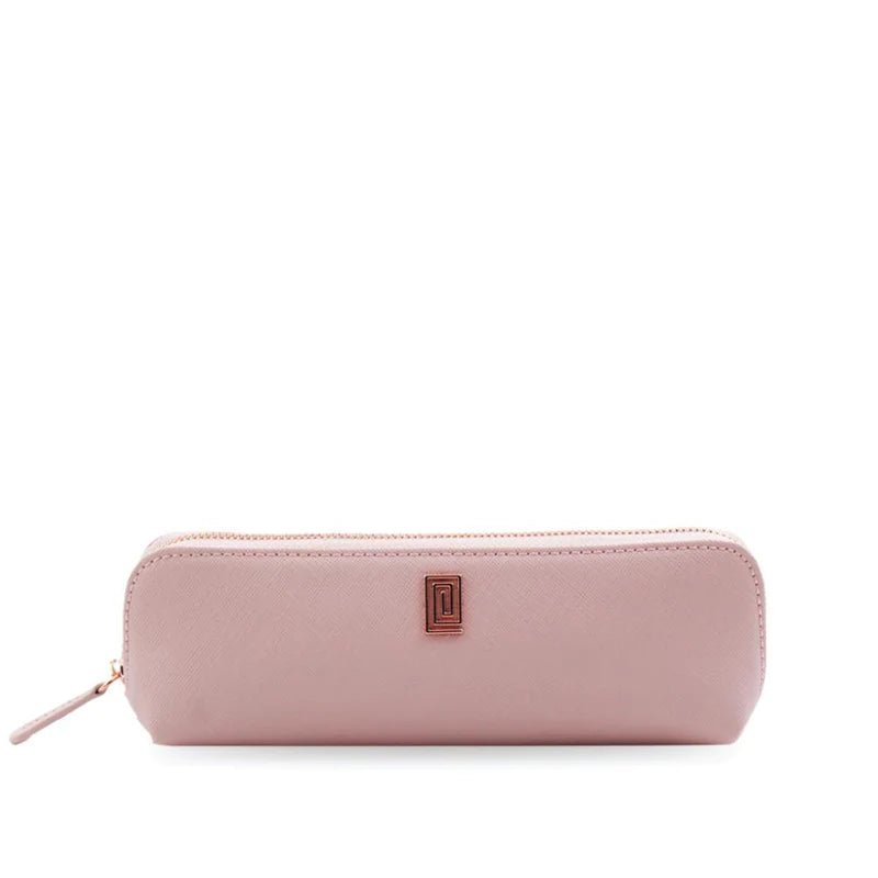 Rose Gold on Rosebud Saffiano Extended - Fits Tombow Pens | Pencil Case | Pen Case | NOTIQ