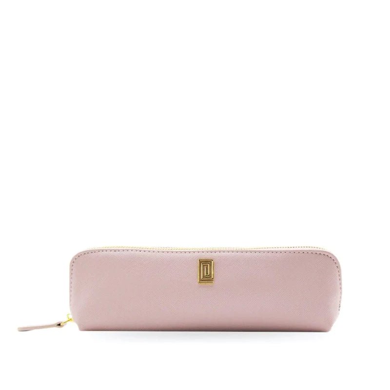 Gold on Rosebud Saffiano Extended - Fits Tombow Pens | Pencil Case | Pen Case | NOTIQ