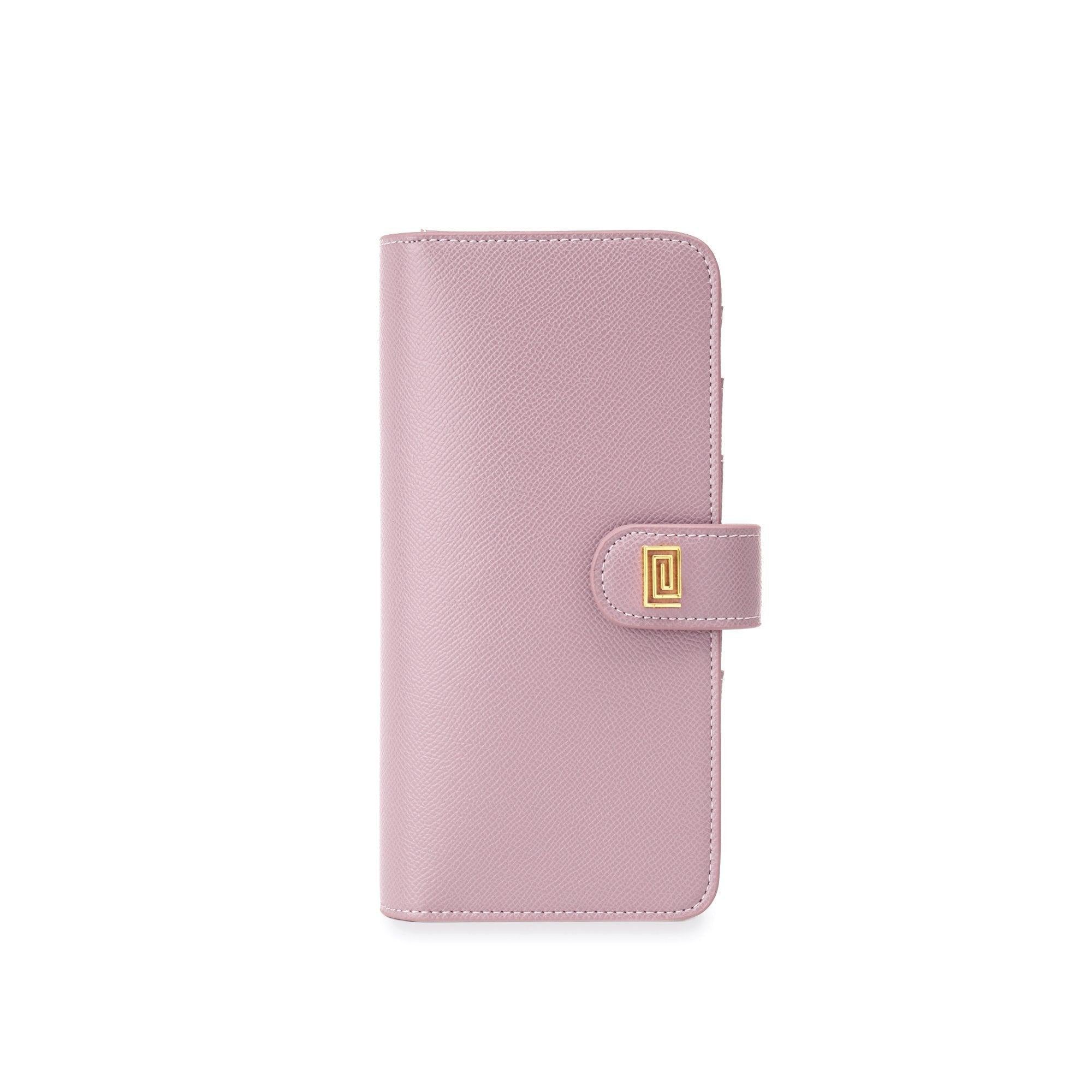 Mauve Pebble Slim Travel | SL1. Slim Travel Wallet Ringless Agenda | Planner Cover | NOTIQ