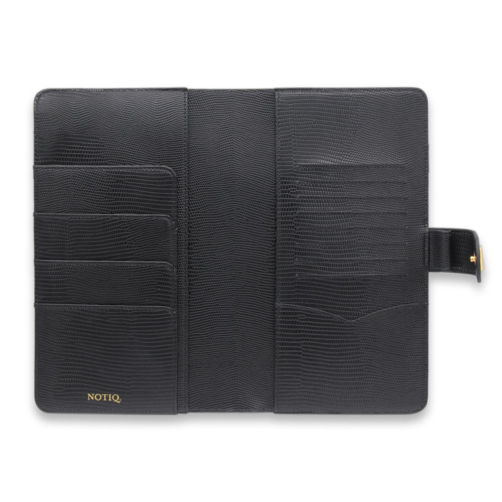 | SL1. Slim Travel Wallet Ringless Agenda | Planner Cover | NOTIQ