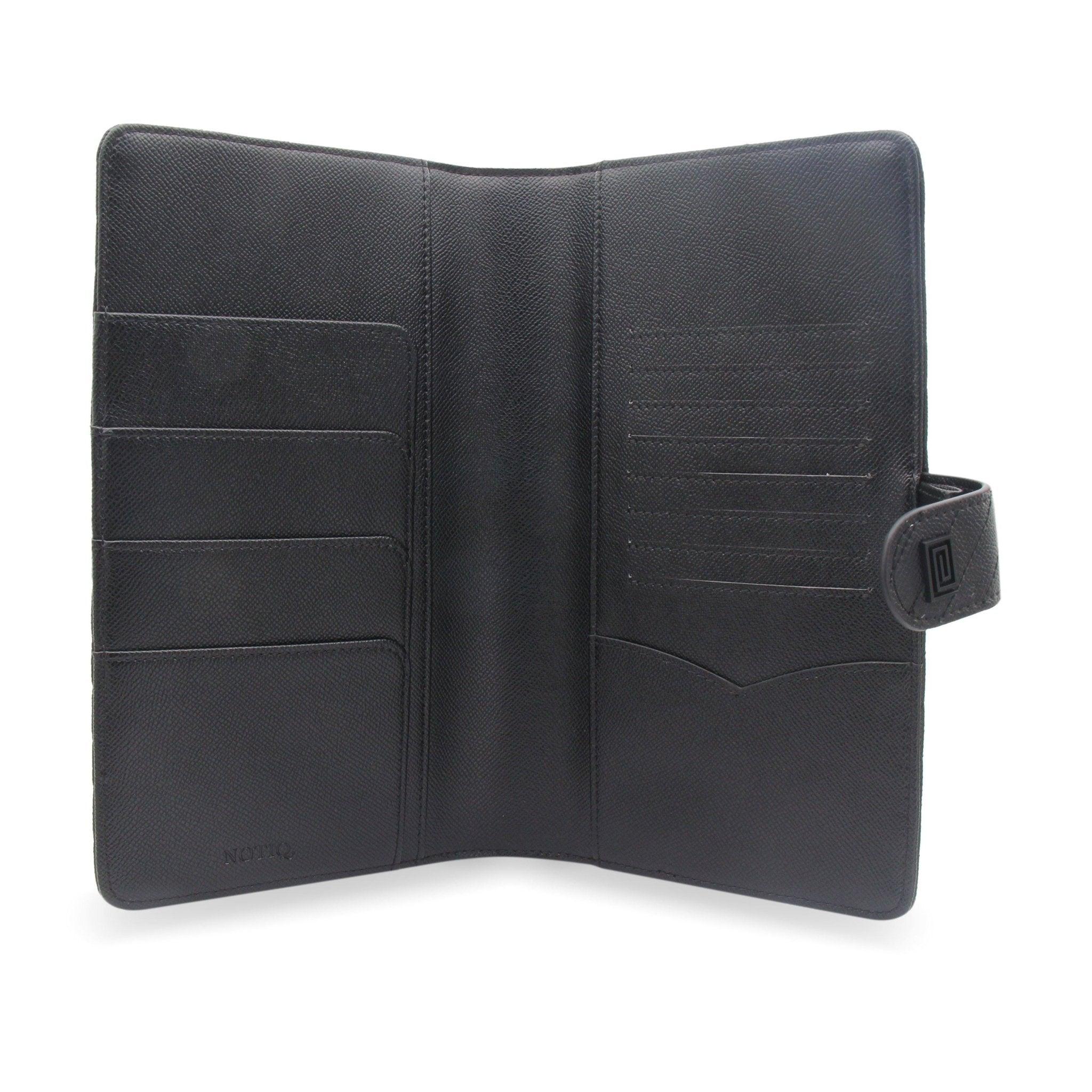 | SL1. Slim Travel Wallet Ringless Agenda | Planner Cover | NOTIQ