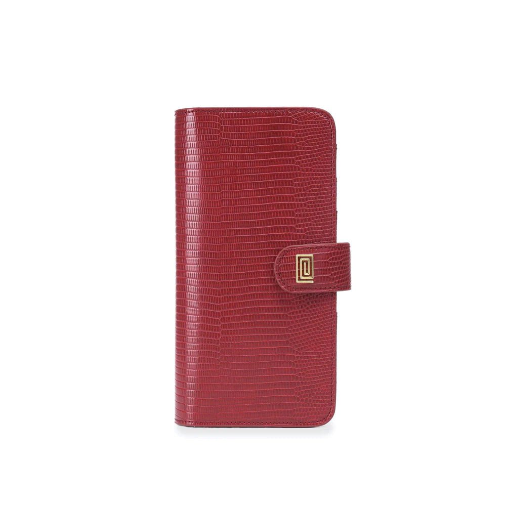 Rouge Lizard Slim Compact | SL5. Slim Compact Ringless Agenda | Wallet Planner Cover | NOTIQ