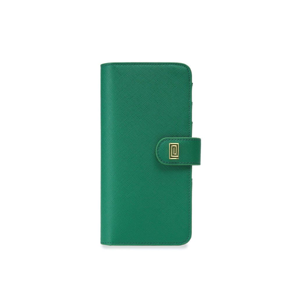 Lush Saffiano Slim Compact | SL5. Slim Compact Ringless Agenda | Wallet Planner Cover | NOTIQ