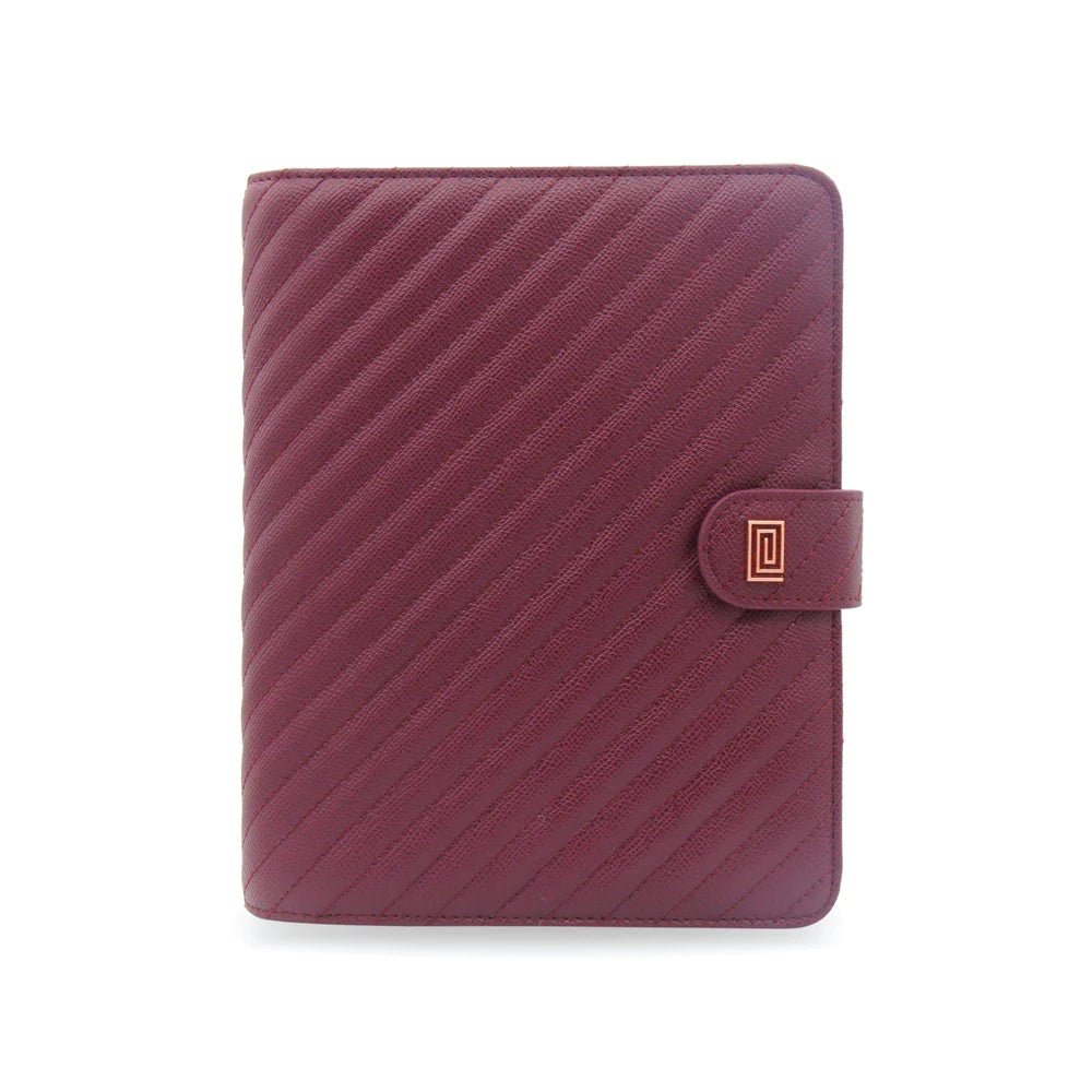 Mulberry Quilted Peso Ring | SS2. Peso Ring Agenda | Personal Planner Cover | NOTIQ