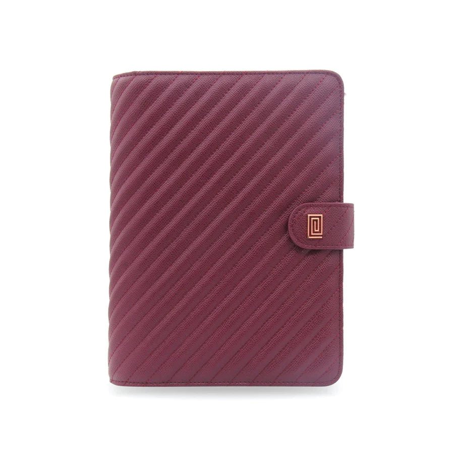 Mulberry Quilted Mono | SS7. Mono Ringless Agenda | Mini Planner Cover | NOTIQ