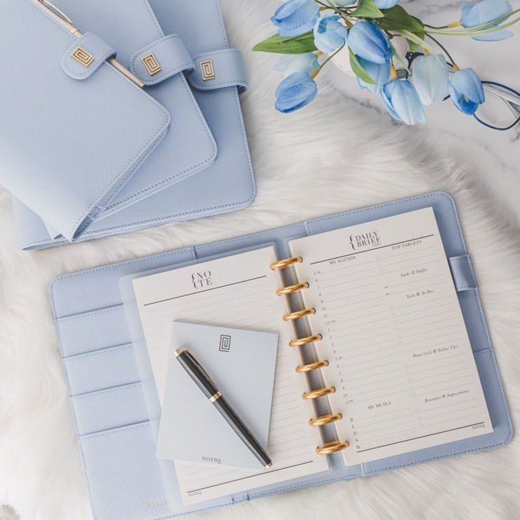 | SS7. Mono Ringless Agenda | Mini Planner Cover | NOTIQ