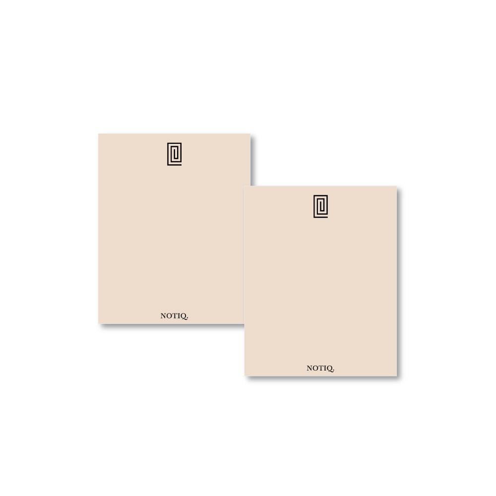 Nude | Structure Motif | Notepads Set | NOTIQ