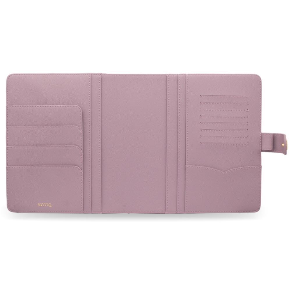 | XL5. Letra Plus Ringless Agenda | Letter Size 11 Disc or Coil Planner Cover | NOTIQ