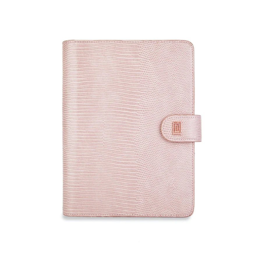 Dusty Rose Lizard Poca Plus Rings | XS3. Poca Plus Ring Agenda | Pocket Planner Cover | NOTIQ